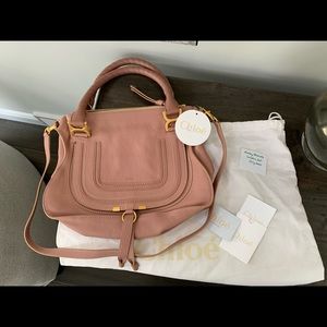 NWT Chloe Marcie Hobo Anemone Pink